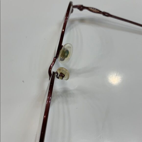 🌷Elle Eyeglass Frame Glossy Reddish Brown 🌷 - Picture 5 of 8